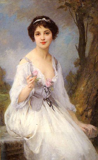 Charles-Amable Lenoir The Pink Rose China oil painting art